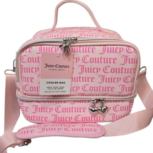 Juicy Couture Word Play Logo Insulated Cooler Bag - Picture 2 of 10